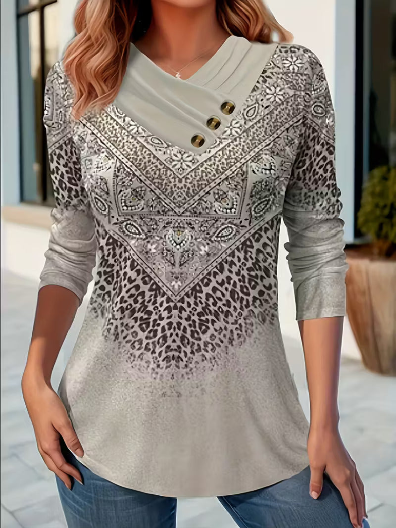 EMMA ETHNIC PRINT MINI DRESS