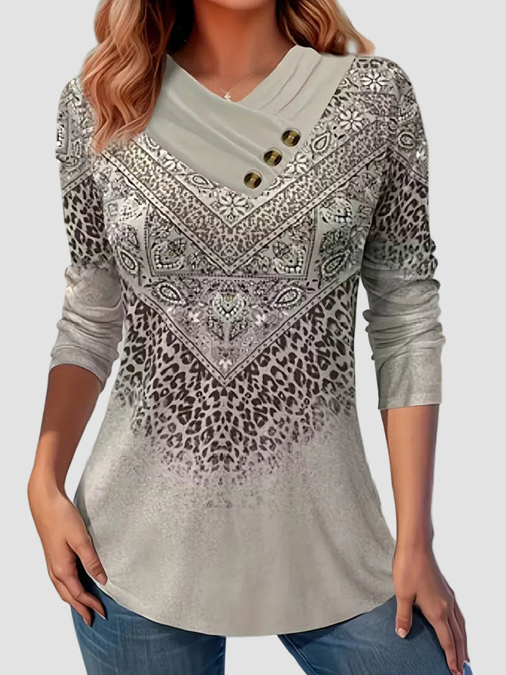 EMMA ETHNIC PRINT MINI DRESS