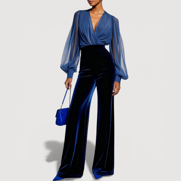 ZAIRA ELEGANT VELVET SET