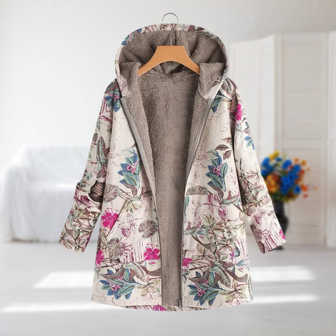 HARPER COZY FAUX FUR JACKET