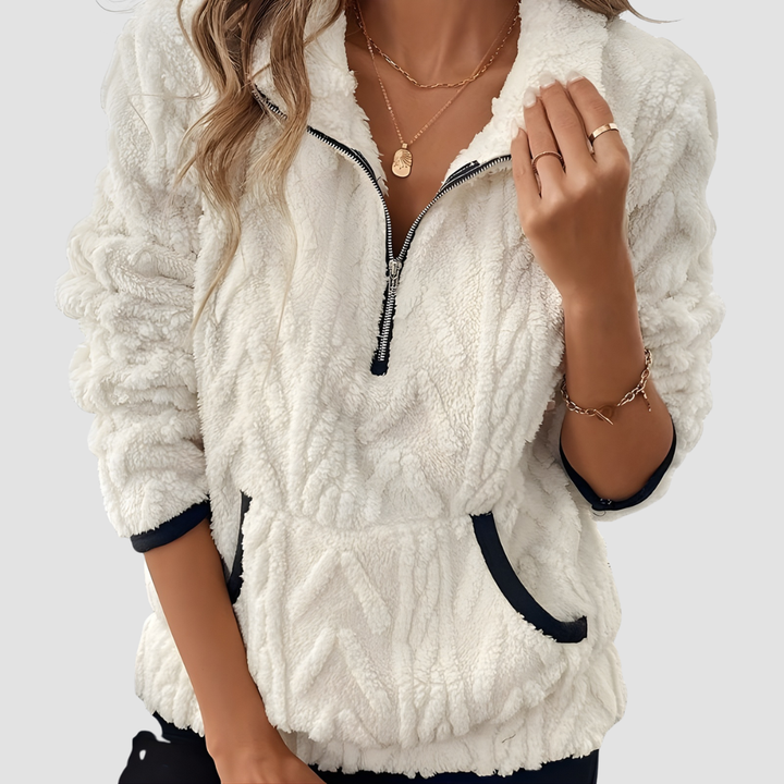 FLARIA SOFT PLUSH SWEATER