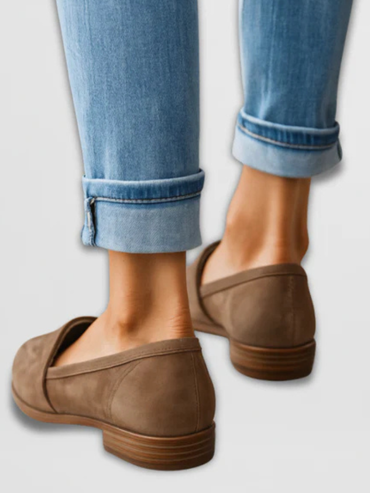 RHEA SUEDE FLATS