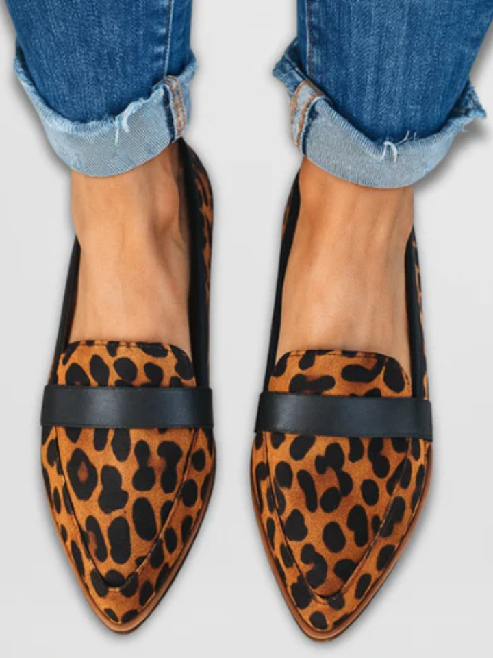RHEA SUEDE FLATS