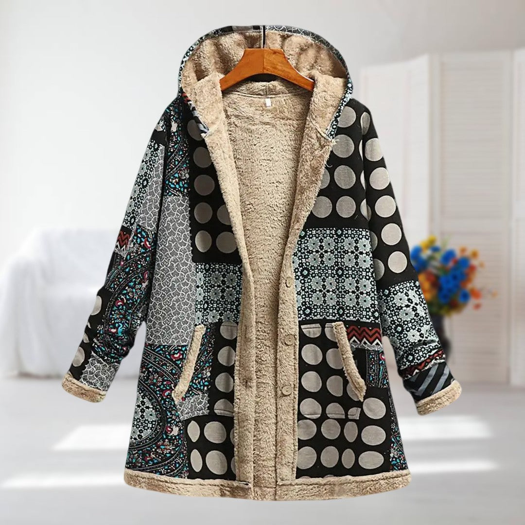 HARPER COZY FAUX FUR JACKET
