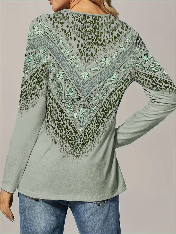 EMMA ETHNIC PRINT MINI DRESS