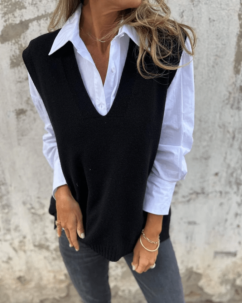 FINJA COZY KNIT VEST