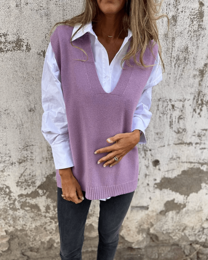 FINJA COZY KNIT VEST