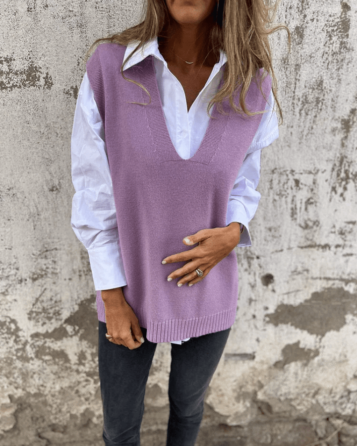 FINJA COZY KNIT VEST