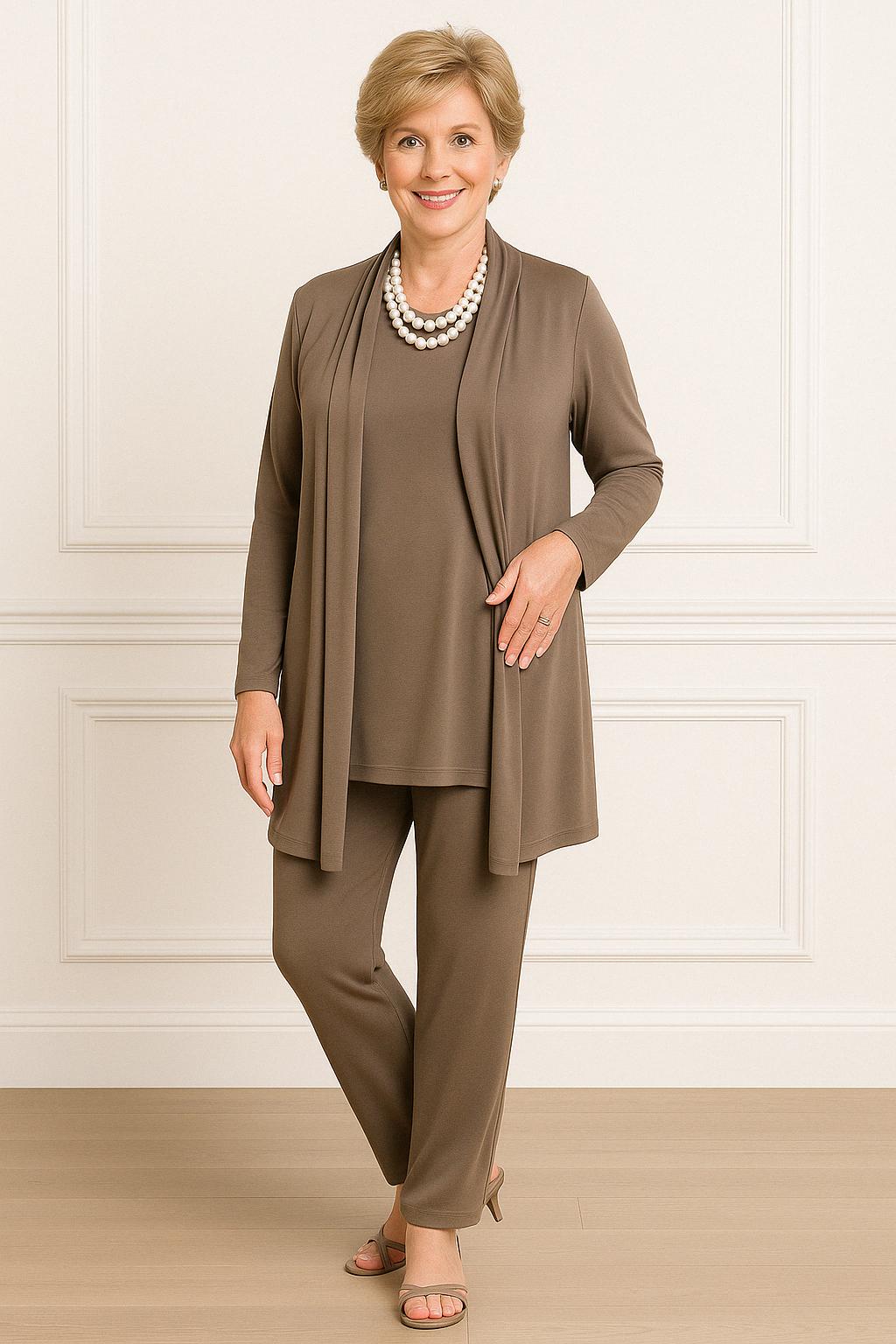 BRENDA ELEGANT THREE-PIECE SET