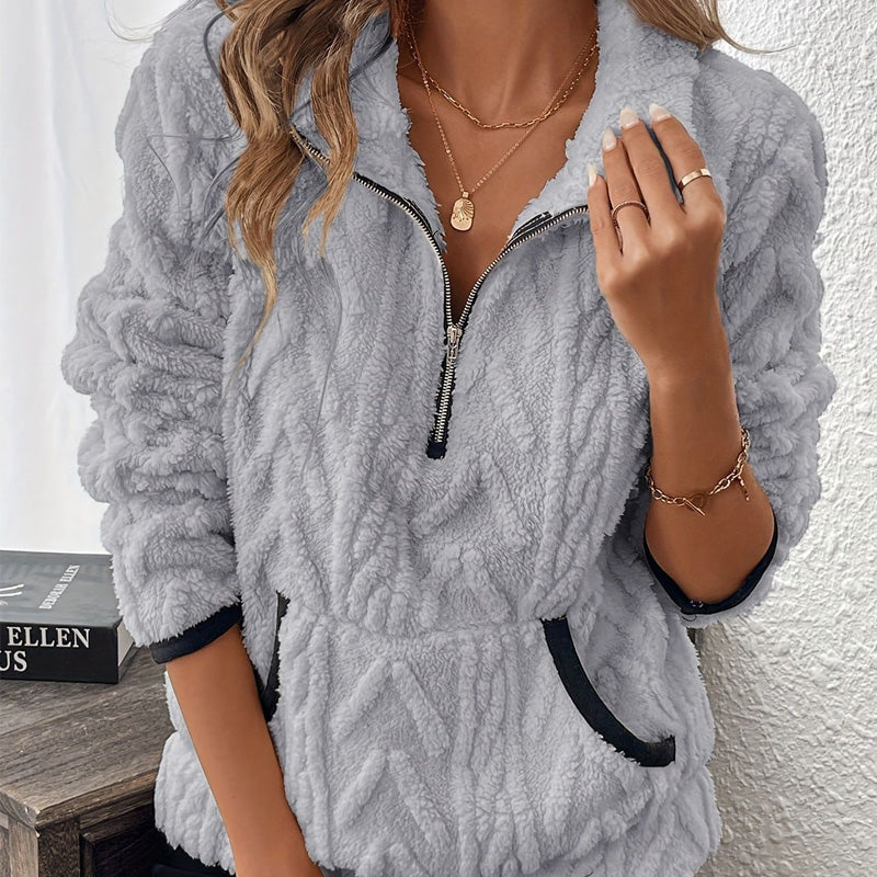 FLARIA SOFT PLUSH SWEATER
