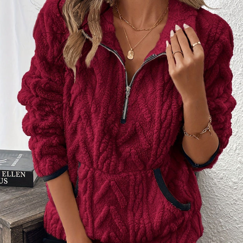 FLARIA SOFT PLUSH SWEATER