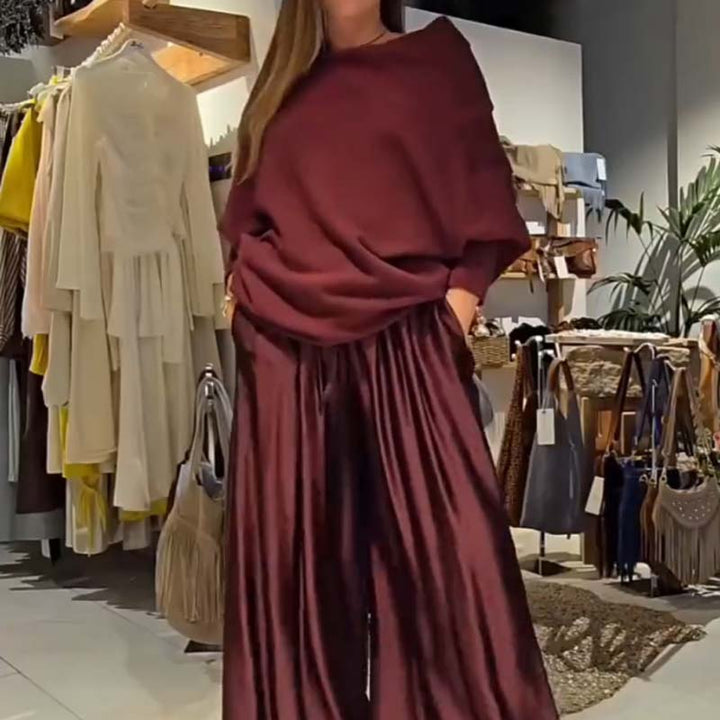 ILANA ELEGANT OFF-SHOULDER DRESS